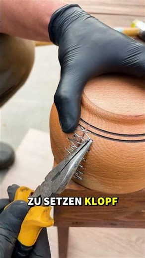 Wood "sewing technique" for super strong connections