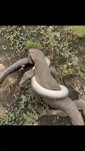 komodo dragon v.s. python