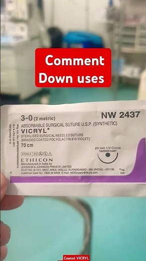 vicryl 3-0 - absorbable sutures