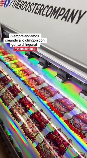 Como imprimir stickers en alta calidad con diseño #stickers #vinil #impression