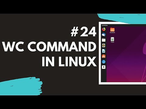 24 wc Command in linux