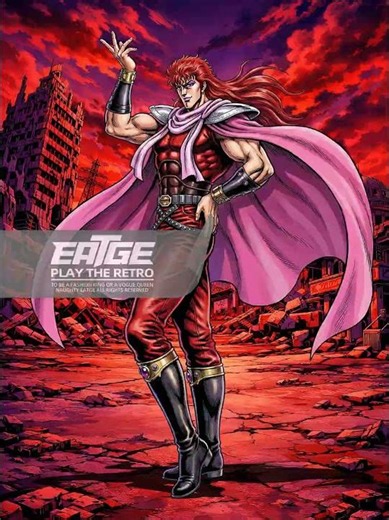 The Ultimate Beauty of Post-Apocalyptic Art: Yuda of Fist of the North Star! #fistofthenorthstar