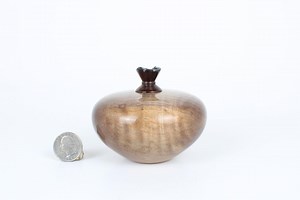 Handmade Black Walnut Memorial Keepsake Urn (10 Cubic Inches) - Etsy