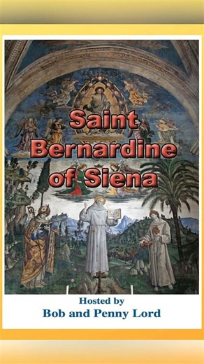 Saint Bernardine of Siena DVD