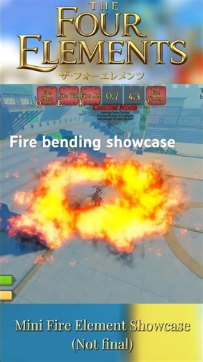 Fire element #avatar #avatarthelastairbender #Fire #firebending #magic #roblox #robloxstudio