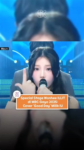Sobri Korea on Instagram: "Berpadu dengan aransemen panggung yang hangat dan minimalis, Wonhee berhasil menyampaikan emosi lagu dengan baik. 🛈 Source: x.com/nidiamoore4341 #SobriKorea #SK_Viral #Trending #ILLIT #Wonhee"