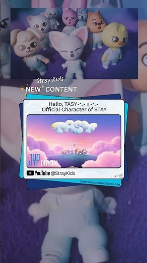 [NEW CONTENT] Meet TASY - STAY’s Official Character #StrayKids #STAY