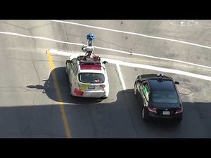 La voiture Google - Montréal