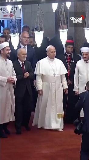 Pope Leo in Turkey for Christian unity efforts, makes symbolic Blue Mosque visit