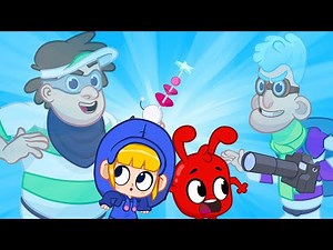 The Invisible Bandits - My Magic Pet Morphle | Cartoons for Kids