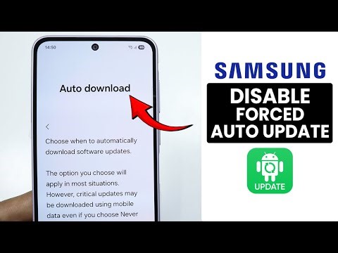[2025 Updated] How to Disable & Stop Samsung Forced Auto Update
