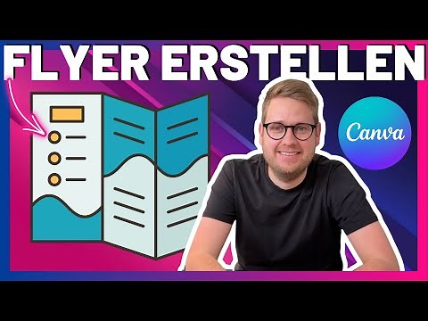 Create flyers for free with Canva 🧾🖨️ Simply design & have them printed directly!