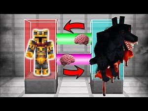 SWAPPING LIVES WITH A WEREWOLF IN MINECRAFT !! MC NAVEED MORPHS INTO A WEREWOLF !! Minecraft