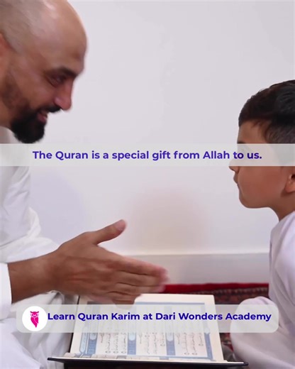 Connecting hearts to the Quran 🤍 Learn to recite with clarity, confidence, and love. ✨ Learn more & schedule your free demo: www.dariwondersacademy.com #explore #child #DariWondersAcademy #explorepage✨