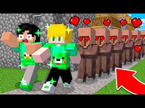 Kass and KR are made of emeralds in Minecraft!