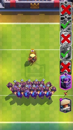 Level 69 Ronin vs EVERY Troop in Clash Royale 💀 - #clashroyale #hehehehawgaming