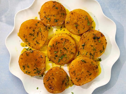 Melting Beets with Maple & Turmeric