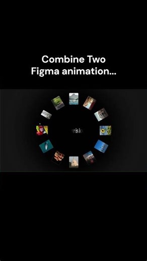Combine Two animation in one #figmaprototype