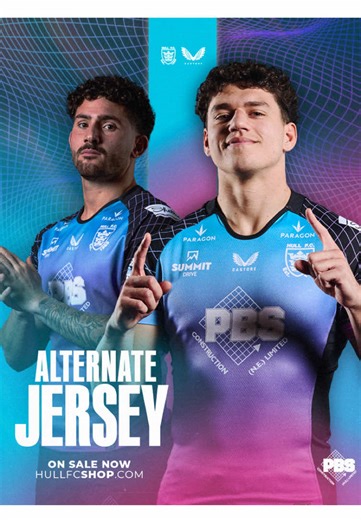 Bringing the colour to Black Friday 🔵🟣 #COYH #SuperLeague #RugbyLeague