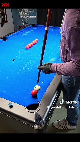 Insane Trickshot Challenge in Billiards