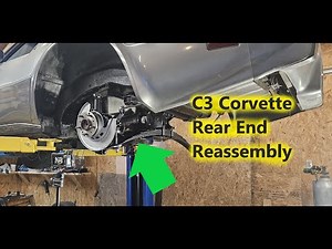 1978 Silver Anniversary Corvette - Restoration - Part 10 - Rear End Reassembly Begins