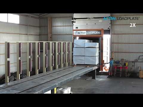 Automatic container loading Timber - Actiw LoadPlate