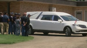 Funeral procession for fallen Tell City police officer