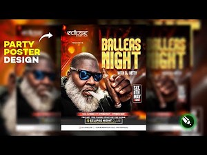 CorelDRAW Poster Design for Beginners | Create Stunning Party Flyers (Step-by-Step)