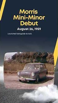 On This Day: August 26, 1959 – Morris Mini-Minor Revolutionizes Compact Car Design