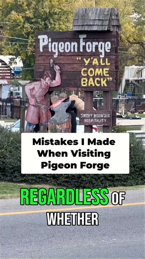 171K views · 763 reactions | 﫣 The 3 Big Mistakes I Made When Visiting Pigeon Forge #pigeonforge #vacation #tennessee #smokymountains #dollywood #trip #summer | TheSmokies.com | Facebook