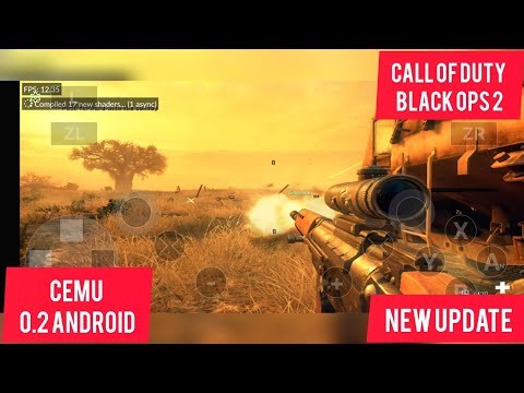 Cemu Android 0.2 New version :Call of Duty Black ops 2 gameplay #cemuemulator #cod #codblackops6