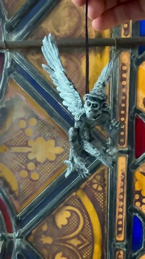 RESERVED for Sandra Morrison, Flying Monkey Ornament With Base - Etsy