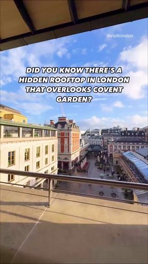 Experience iconic views of London from the Royal Opera House’s Piazza Terrace. Royal Ballet And Opera is one of London’s most iconic venues. From world-class ballet to breathtaking opera performances, no visit is complete without stopping by The Piazza Terrace to enjoy a delicious selection of food and drinks while taking in the stunning views of Covent Garden below. 📍The Piazza Terrace, Royal Opera House #LetsDoLondon #VisitLondon | Visit London