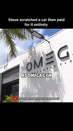 @Steve Will Do It paid for an entire car after scratching it #stevewilldoit #wholesome