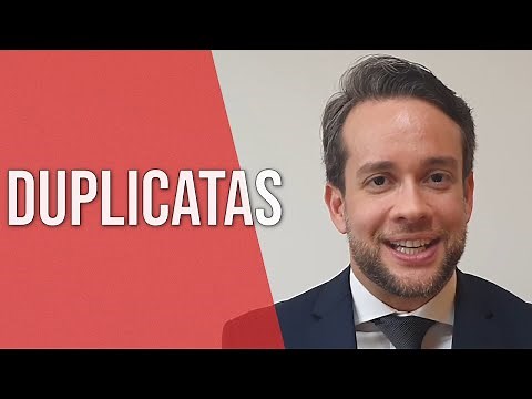 DUPLICATAS - Direito Empresarial