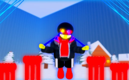 Undertale: Infinite Ops Full Power Error Sans [技能展示]