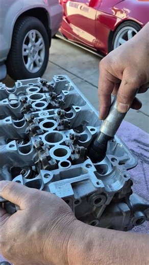 H22a Blox valve springs and Titanium retainers install