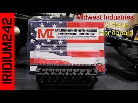 Midwest Industries: Gen2 Two Piece Drop-In Handguard