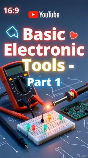 Must-Have Electronics Tools for Beginners ⚡ #shortvideo #ece #electronics #engineering