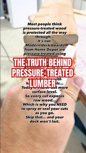 Truth Behind Pressure-Treated Limber
