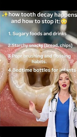 ASMR Cavity filling & Treatment |Deep Cleaning + Explaining Tooth Decay #dentist #asmr #dentalclinic