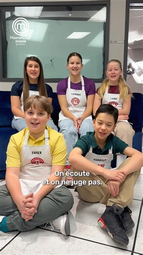 On écoute et on ne juge pas... 🤭 MasterChef Junior 🔥 Du lundi au jeudi 19h à TVA et TVA tvaplus.ca/tva/masterchef-junior-quebec | MasterChef Québec
