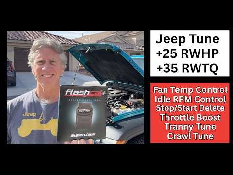 Tune Your Jeep Wrangler or Gladiator for Better Performance with Superchips FlashCal+