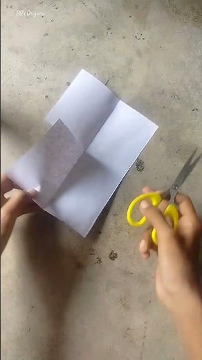 How to make a Impossible Paper😯💯 , Impressive Paper Magic Trick , Amazing Paper Cut Trick #shorts