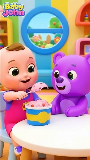 Kids Learn Counting 10 Little Bear | Kids Cartoon | Number Song | Baby Cartoon #shorts
