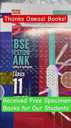 Free Oswaal Physics Books for Class 11 & 12 📚🔥 | Must-Have for JEE & Boards! #shorts