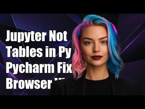 Jupyter notebook not displaying the tables in pycharm but showing in browser