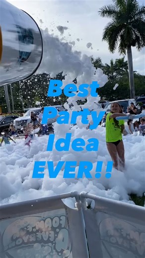 Foam Fun 4 Everyone on Instagram: "Looking for an easy party idea that kids LOVE? 🫧 Our foam parties turn any space into nonstop fun — no stress, no mess for you! 🎂 Birthdays 🏫 Schools & camps 🎉 Any celebration 👉 Message us to book 🌐 foamfun4everyone.com 📱 (561) 654-3338 #foamfun #foamparty #southflorida #eventideas #foam"