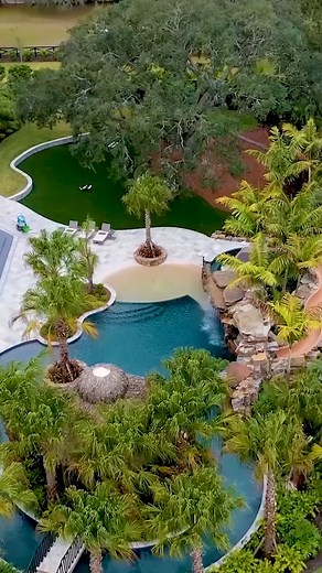 32K views · 1.5K reactions | The clients wanted a party pool, and it looks like we delivered! #insanepools #lucaslagoons #pool #backyard #poolbuilders #poolparty | Lucas Lagoons | Facebook