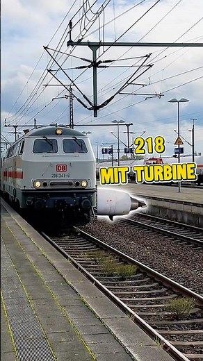 Diesellok 218 mit TURBINE ?
